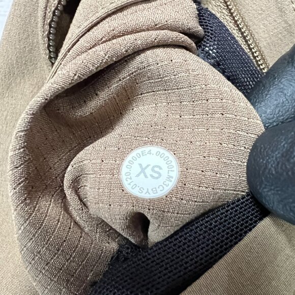 NWOT Lululemon City Excursion Jacket MENS XS Frontier Brown Mesh Bomber NEW - Picture 5 of 16